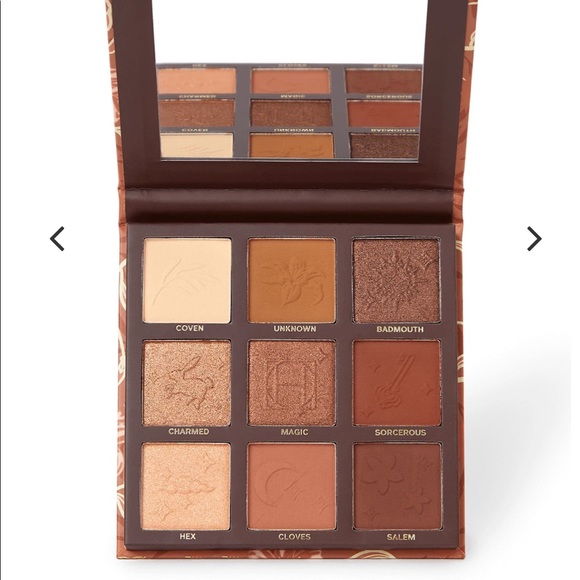 🌿 HIPDOT WITCHY WARMS PRESSED PIGMENT & GLITTER PALETTE - Picture 2 of 6